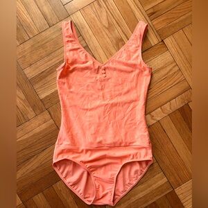 Wear Moi Peach Leotard - Adult Small